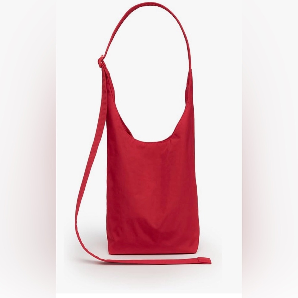 BAGGU SMALL RED NYLON SLING